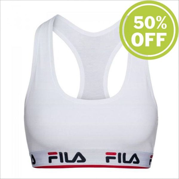 Fila Podprsenky Strihu Bustier Damske Biele - 1 Pack Unlined Vypredaj - Slovakia 98701-DIUS